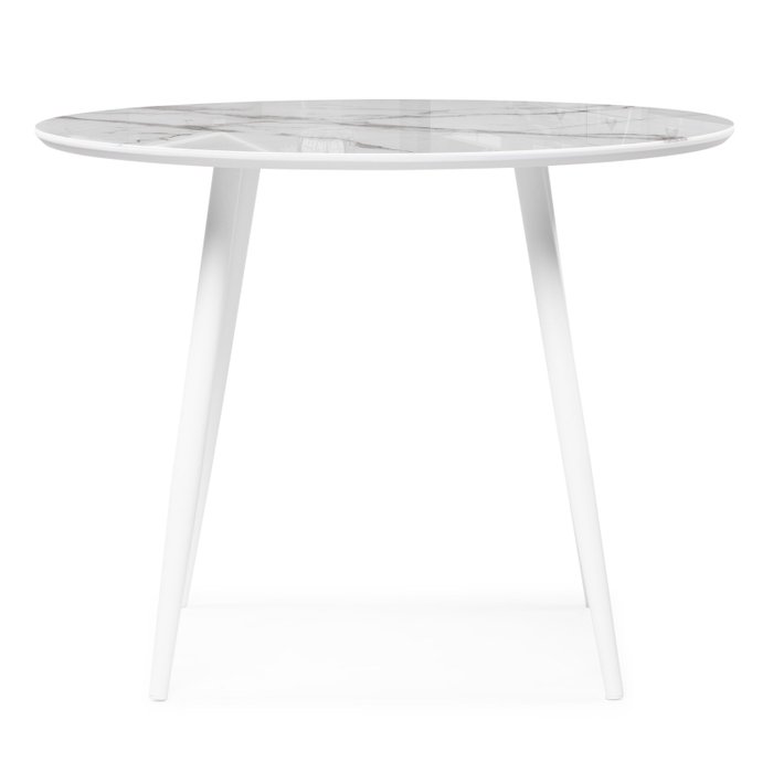Обеденный стол Абилин белого цвета - купить Обеденные столы по цене 13990.0