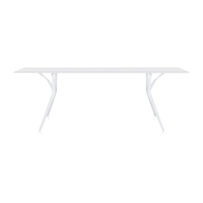 Стол офисный Spoon белого цвета - купить Письменные столы по цене 296035.0