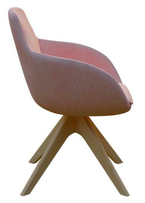 Стул Арель розового цвета - купить Обеденные стулья по цене 61665.0