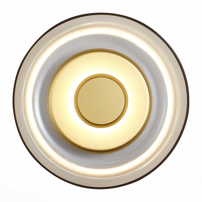 Светильник настенный Lazio янтарно-золотого цвета - лучшие Бра и настенные светильники в INMYROOM