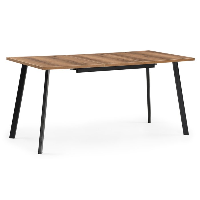 Раздвижной обеденный стол Колон Лофт темно-коричневого цвета - купить Обеденные столы по цене 13022.0