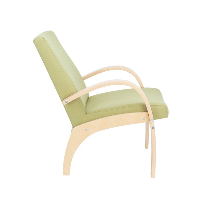Кресло для отдыха Денди с деревянными подлокотниками - лучшие Интерьерные кресла в INMYROOM