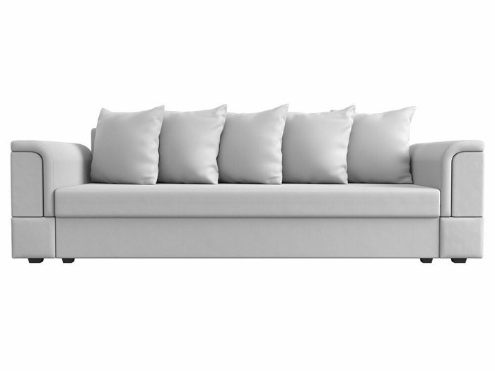 Диван-кровать Лига 005 белого цвета (экокожа) - купить Прямые диваны по цене 28999.0