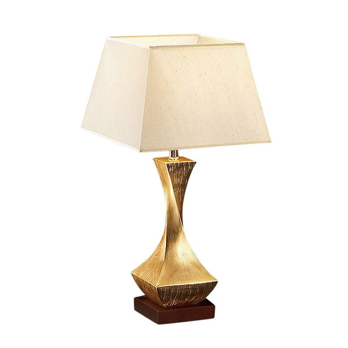 Настольная лампа Schuller Deco с белым абажуром 