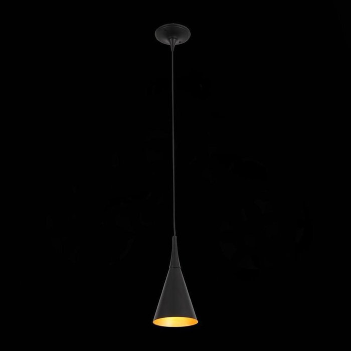 Подвесной светильник Gocce черного цвета - лучшие Подвесные светильники в INMYROOM