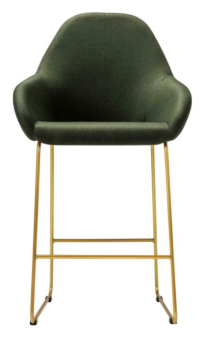 Стул полубарный Kent тёмно-зеленого цвета - купить Барные стулья по цене 11860.0
