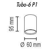 Потолочный светильник TopDecor Tubo6 P1 22 - купить Потолочные светильники по цене 1000.0