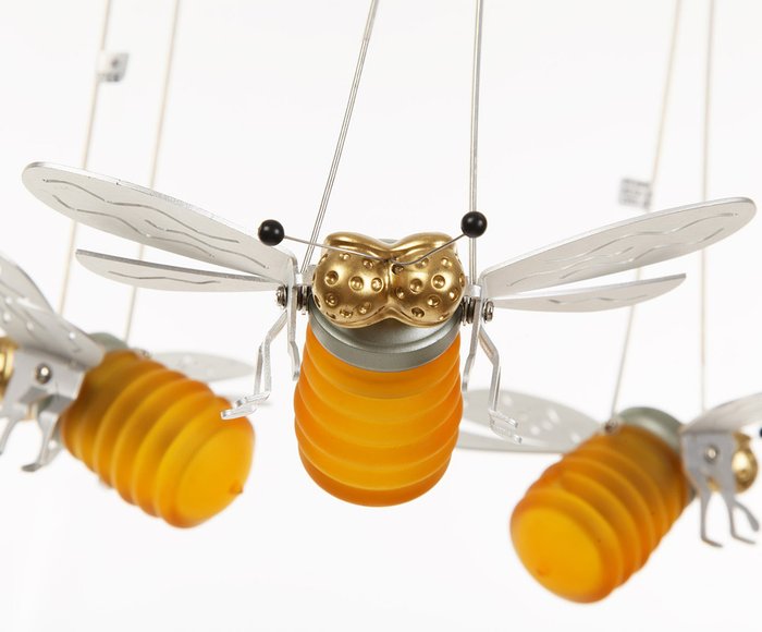 Дизайнерский потолочный светильник crystal light "Пчелы" - лучшие Потолочные светильники в детскую в INMYROOM