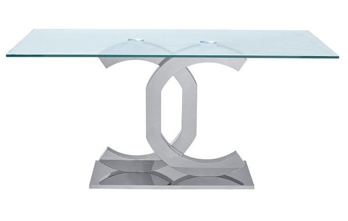 Обеденный стол со стеклянной столешницей NEW - купить Обеденные столы по цене 97900.0