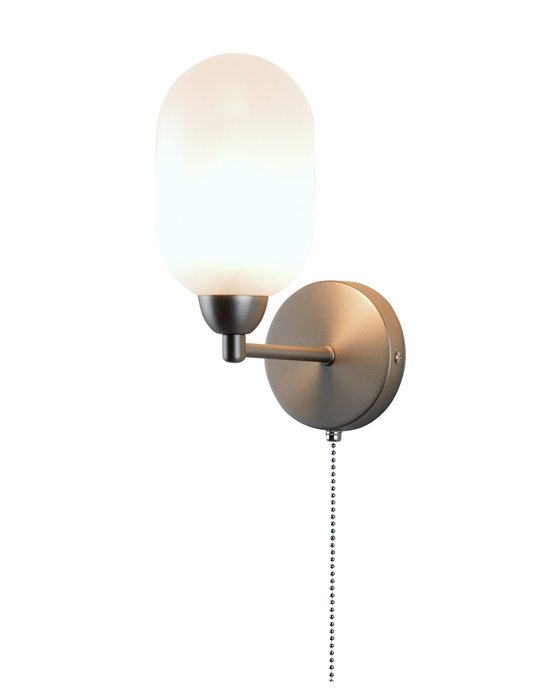 Бра Gracy V10848-1W прозрачно-серого цвета