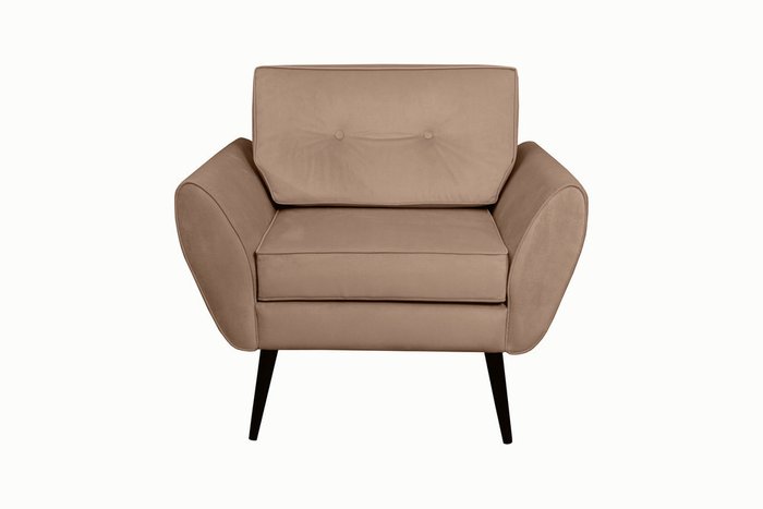 Кресло Swede светло-коричневого цвета - купить Интерьерные кресла по цене 35360.0
