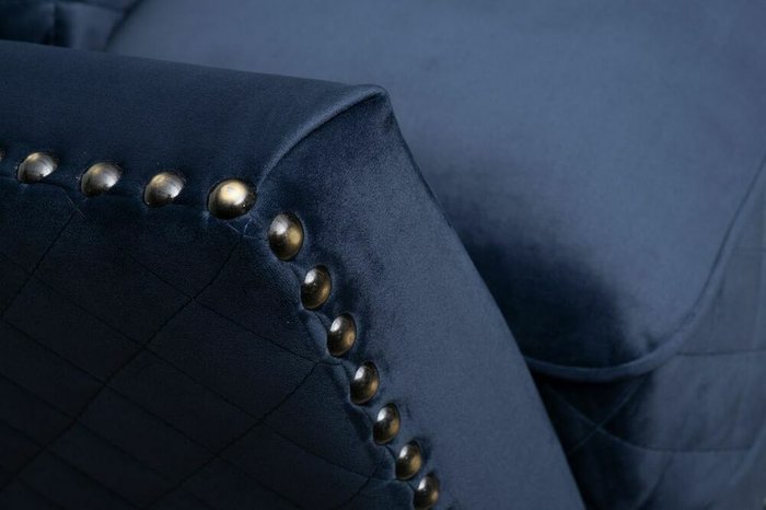 Кресло Sorrento темно-синего цвета - лучшие Интерьерные кресла в INMYROOM