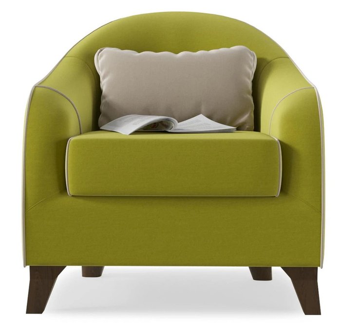 Кресло Этюд зеленого цвета - купить Интерьерные кресла по цене 16034.0
