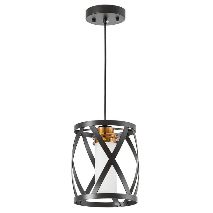 Подвесной светильник Lumina Deco Astila LDP 1242-1 BK+MD - лучшие Подвесные светильники в INMYROOM