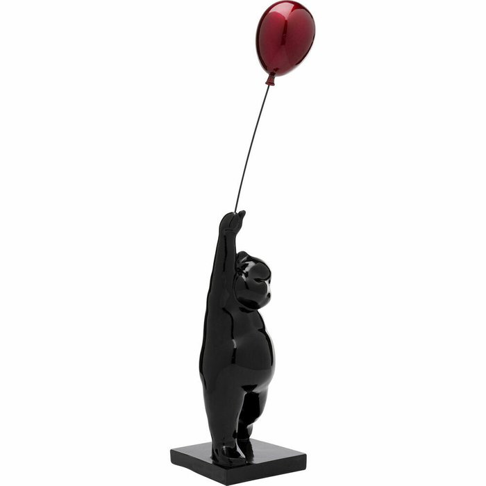 Статуэтка Медведь с шариком красного цвета - купить Фигуры и статуэтки по цене 18020.0