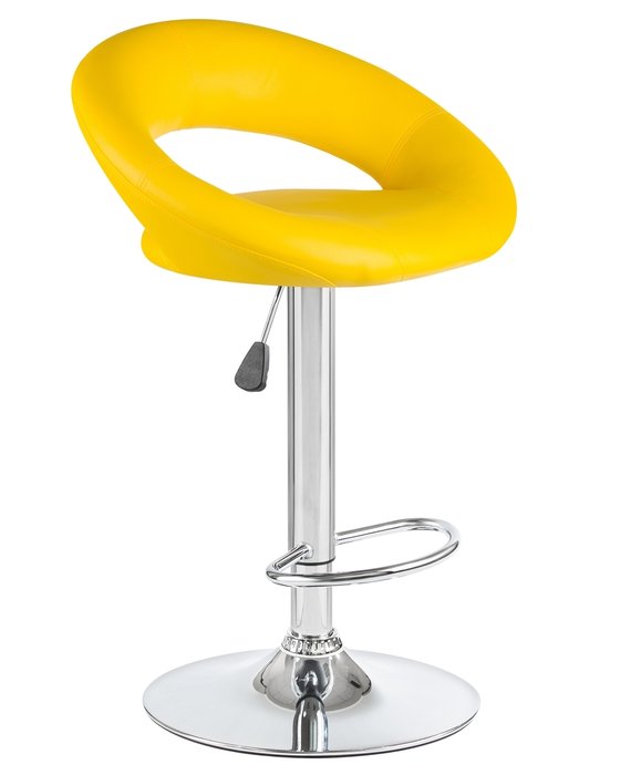 Стул барный Mira желтого цвета - купить Барные стулья по цене 6050.0