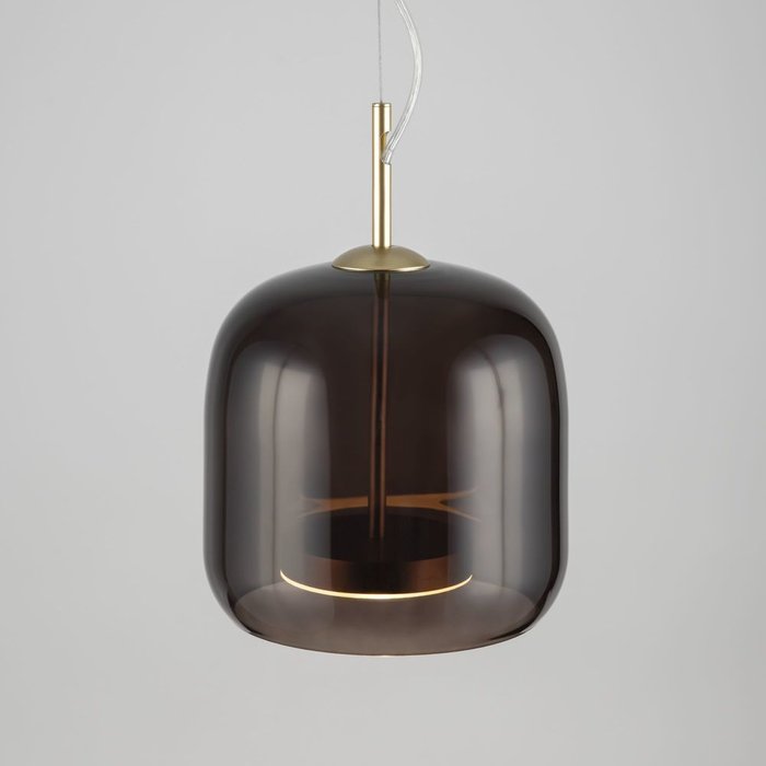 Подвесной светильник Madmen M коричневого цвета   - купить Подвесные светильники по цене 12890.0