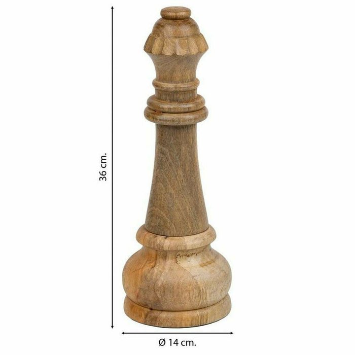Декоративная фигура Коричневый Древесина манго Шахматы 14 x 36 x 14 cm - лучшие Фигуры и статуэтки в INMYROOM
