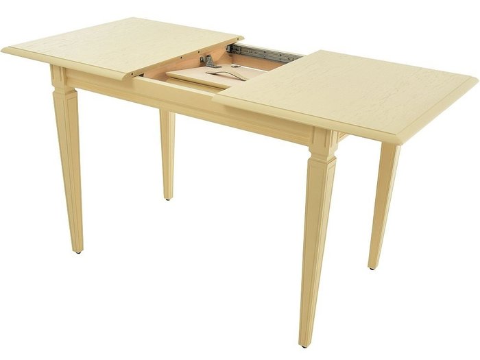 Стол раздвижной Сиена цвета слоновой кости - лучшие Обеденные столы в INMYROOM
