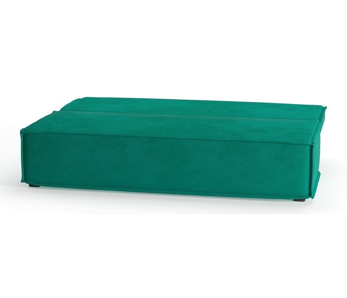 Диван-кровать Ли Рой Лайт в обивке из велюра бирюзового цвета - лучшие Прямые диваны в INMYROOM