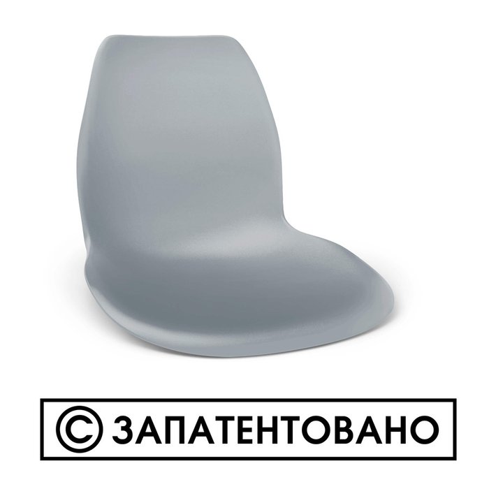Стул Floerino серого цвета - лучшие Обеденные стулья в INMYROOM