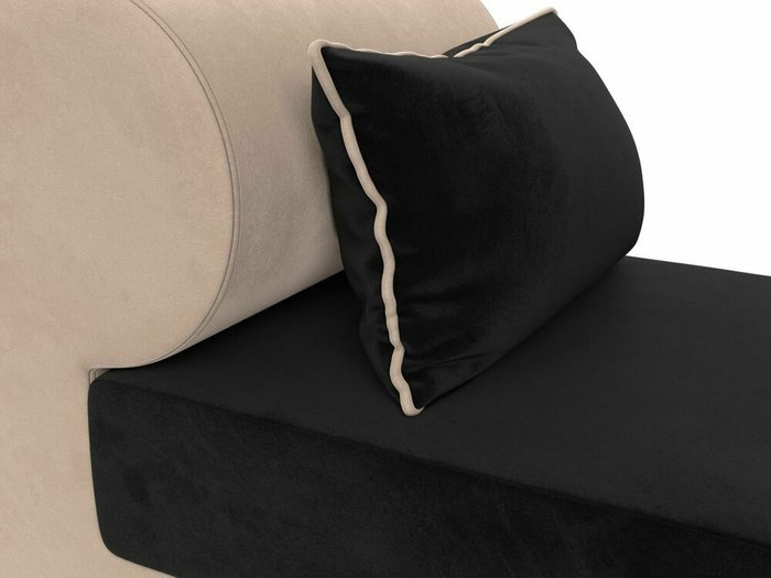 Кресло Кипр черно-бежевого цвета - лучшие Интерьерные кресла в INMYROOM