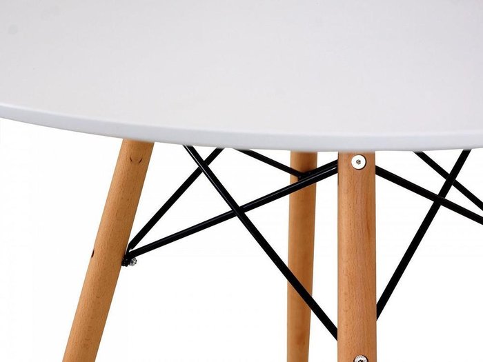 Обеденный стол Jerome L белого цвета - лучшие Обеденные столы в INMYROOM