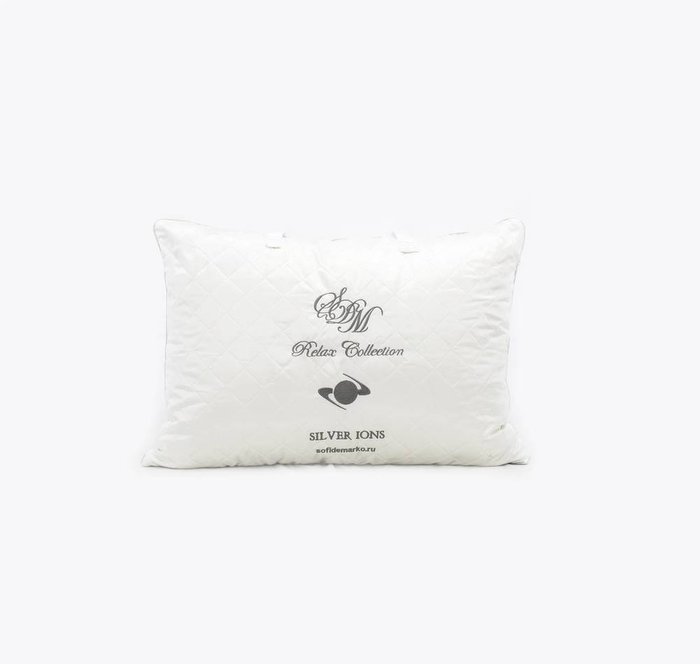 Подушка Silver Ions 50х70 белого цвета - купить Подушки для сна по цене 4430 Подушка Silver Ions 50х70 белого цвета - купить Подушки для сна по цене 4430