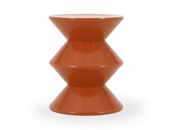 Столик Origami оранжевого цвета - купить Садовые столы по цене 6190.0