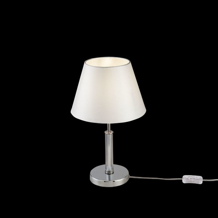 Настольная лампа Clarissa с белым плафоном - купить Настольные лампы по цене 6990.0
