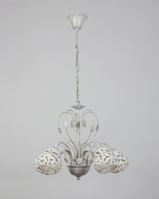 Подвесная люстра DANIELA STY40028/5 (керамика, цвет белый) - купить Подвесные люстры по цене 8805.0