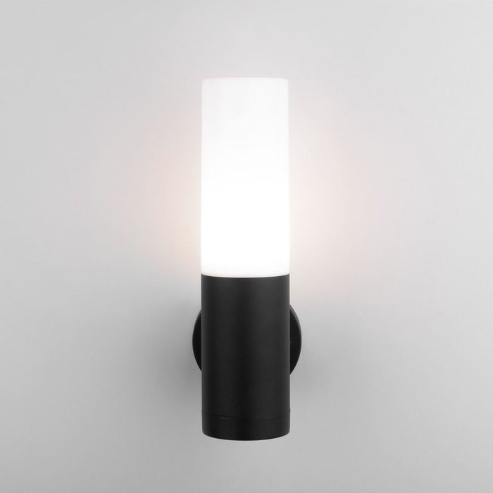 Настенный уличный светильник Glas черно-белого цвета - купить Настенные уличные светильники по цене 3270.0