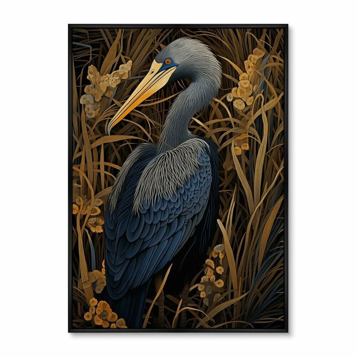 Репродукция картины The Birds, No 2, 2024г.