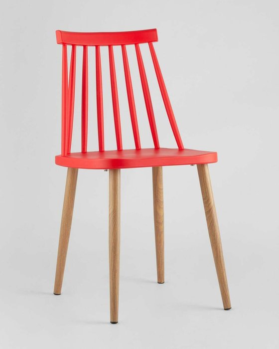 Стул Морган красного цвета - купить Обеденные стулья по цене 5490.0
