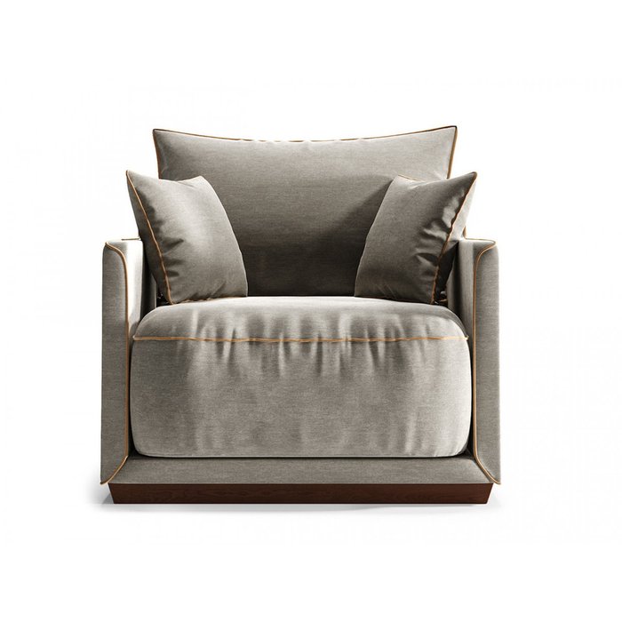 Кресло Soho серого цвета - лучшие Интерьерные кресла в INMYROOM