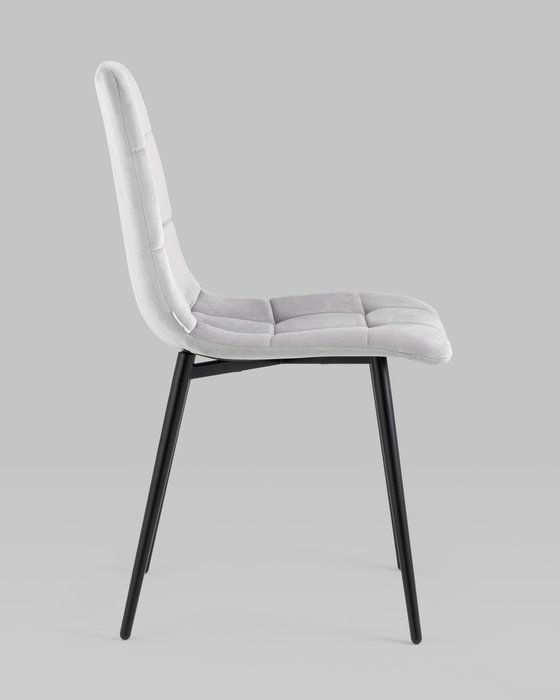 Стул Одди светло-серого цвета - лучшие Обеденные стулья в INMYROOM