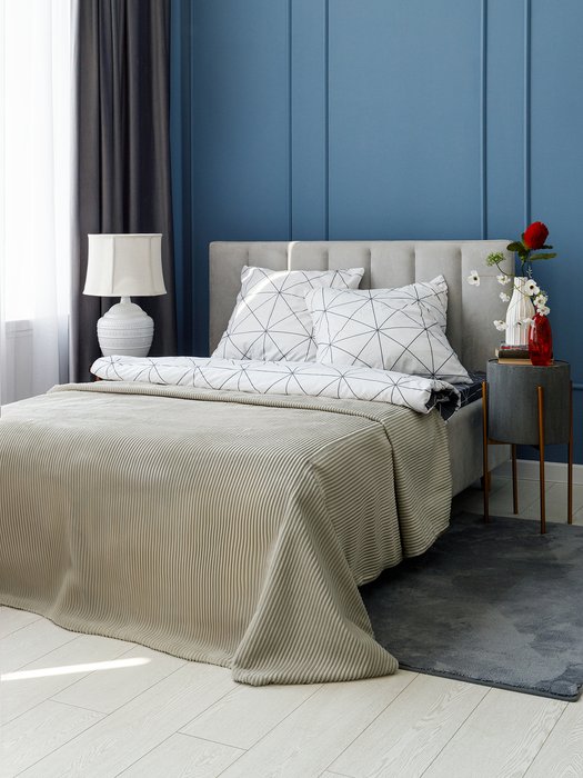 Покрывало Duo Cilium Cream 230x240 кремового цвета  - лучшие Покрывала в INMYROOM