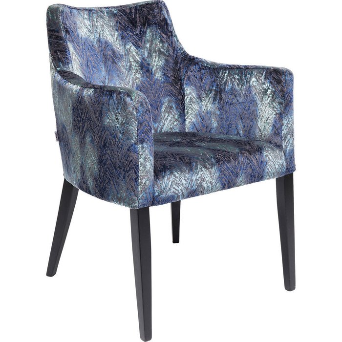 Стул с подлокотниками Mode синего цвета - купить Обеденные стулья по цене 55080.0