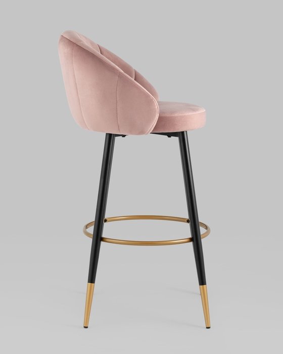 Стул барный Наоми розового цвета - купить Барные стулья по цене 7990.0