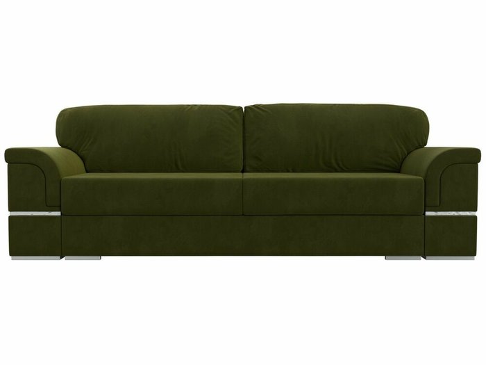 Прямой диван-кровать Порту зеленого цвета - купить Прямые диваны по цене 58999.0