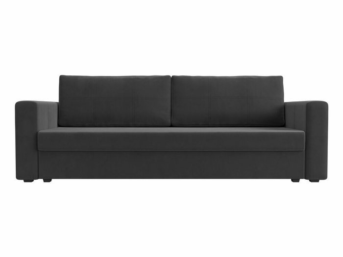 Диван-кровать Лига 006 темно-серого цвета - купить Прямые диваны по цене 28999.0