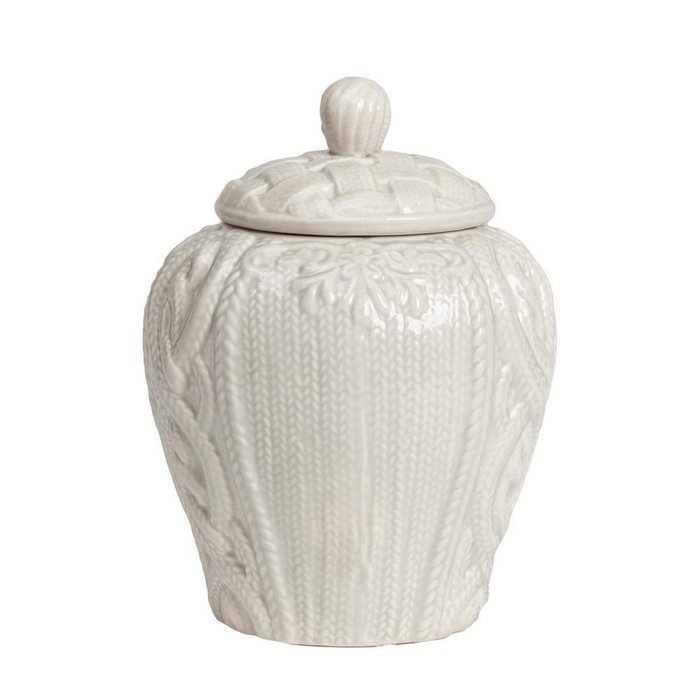 Маленькая декоративная ваза с крышкой для хранения продуктов Lindley - лучшие Емкости для хранения в INMYROOM