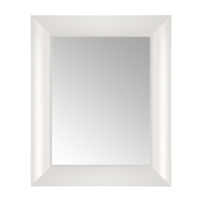 Зеркало Francois Ghost глянцево-белого цвета