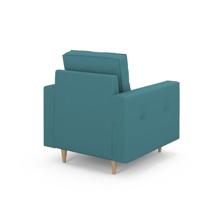 Кресло Otto бирюзового цвета - лучшие Интерьерные кресла в INMYROOM