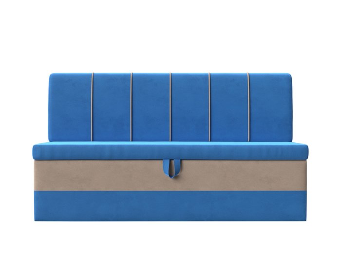 Диван-кровать Энигма голубого цвета - купить Прямые диваны по цене 34999.0