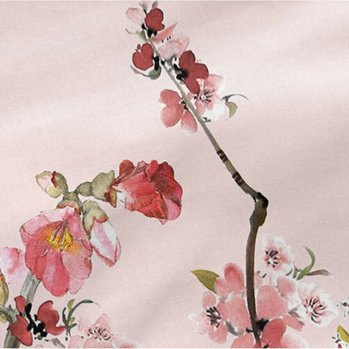 Набор из двух наволочек Chinoiserie 45x110 розового цвета - лучшие Наволочки в INMYROOM