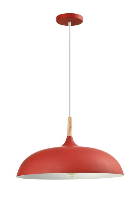 Подвесной светильник Hygo красного цвета - купить Подвесные светильники по цене 6190.0