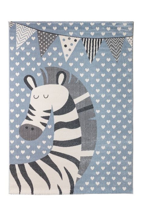 Ковер Zebra 160х230 голубого цвета Ковер Zebra 160х230 голубого цвета
