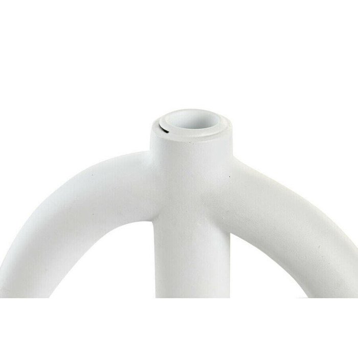 Канделябр DKD Home Decor Scandi 21,5 x 21,5 x 23 cm Белый Смола - лучшие Подсвечники в INMYROOM