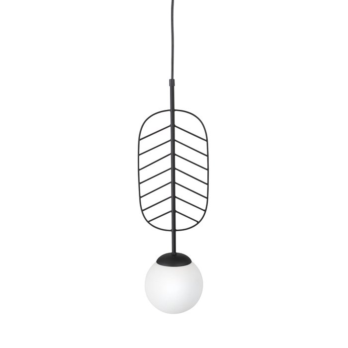 Подвесной светильник V2985-1/1S (стекло, цвет белый) - лучшие Подвесные светильники в INMYROOM